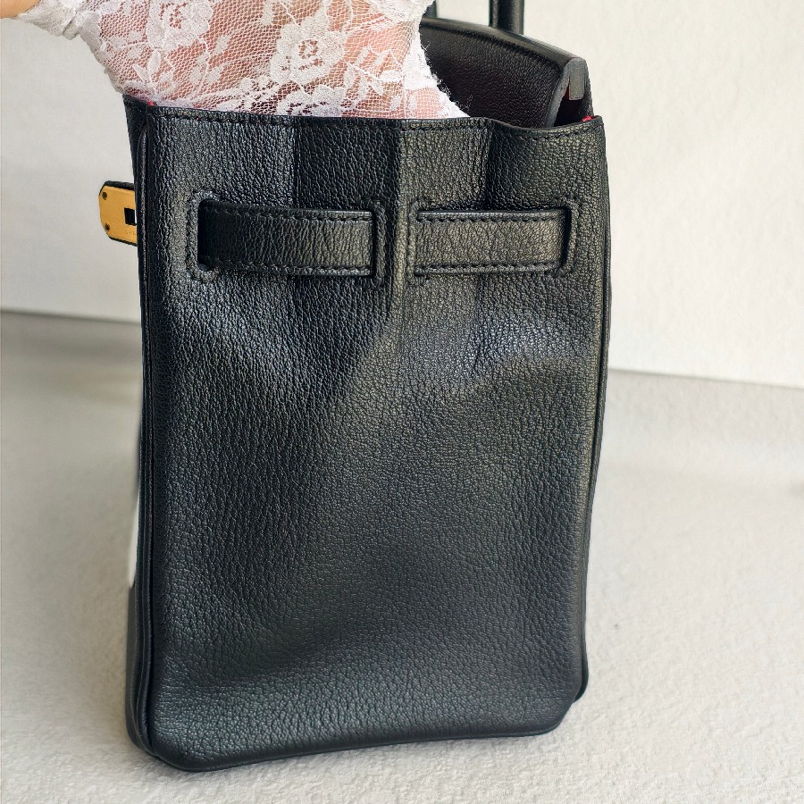 Hermes-Birkin-30cm-Black-Mysore-Leather-and-Brushed-Gold-Hardware #RSEO-1 (23)