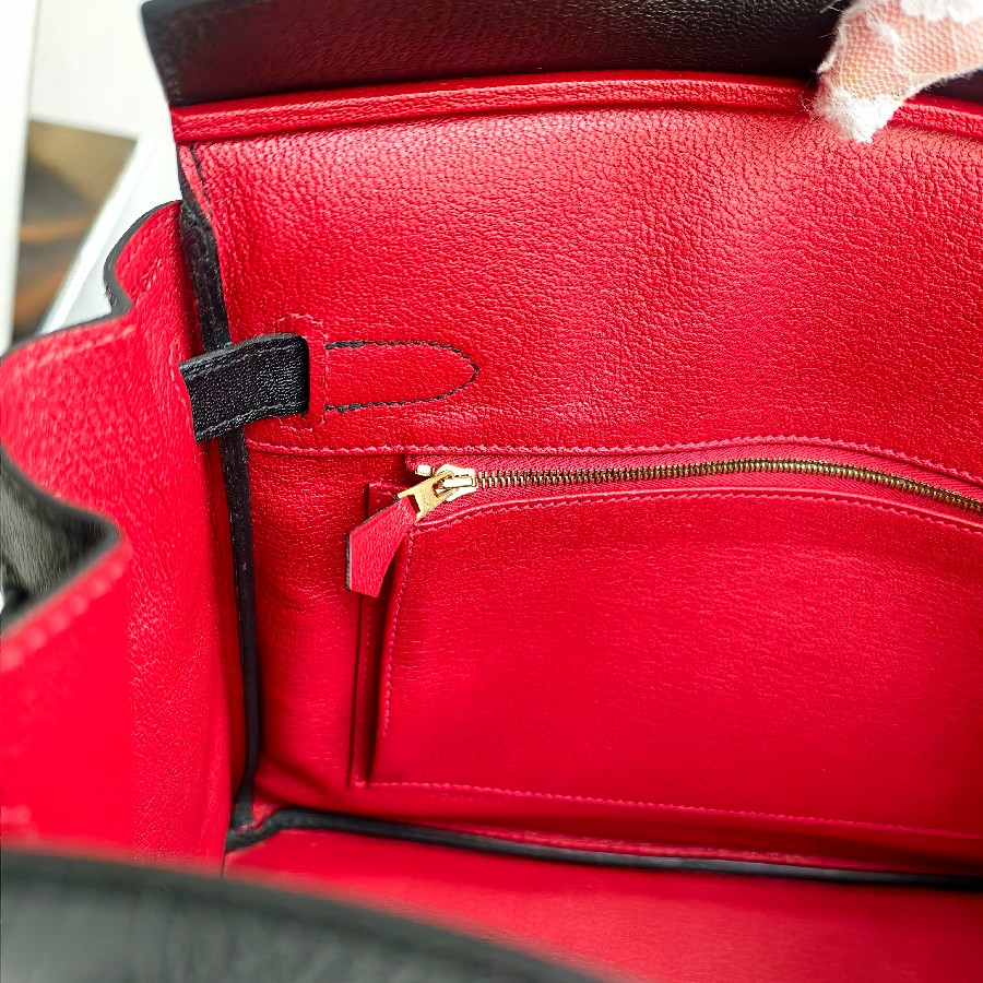 Hermes-Birkin-30cm-Black-Mysore-Leather-and-Brushed-Gold-Hardware #RSEO-1 (33)