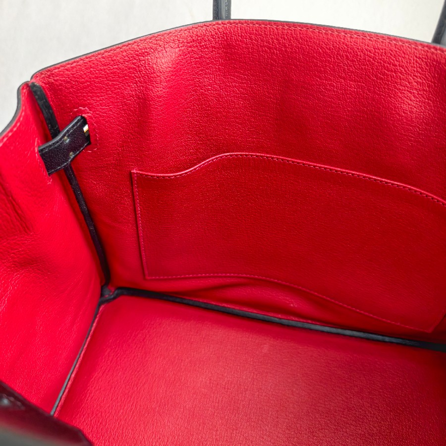 Hermes-Birkin-30cm-Black-Mysore-Leather-and-Brushed-Gold-Hardware #RSEO-1 (38)