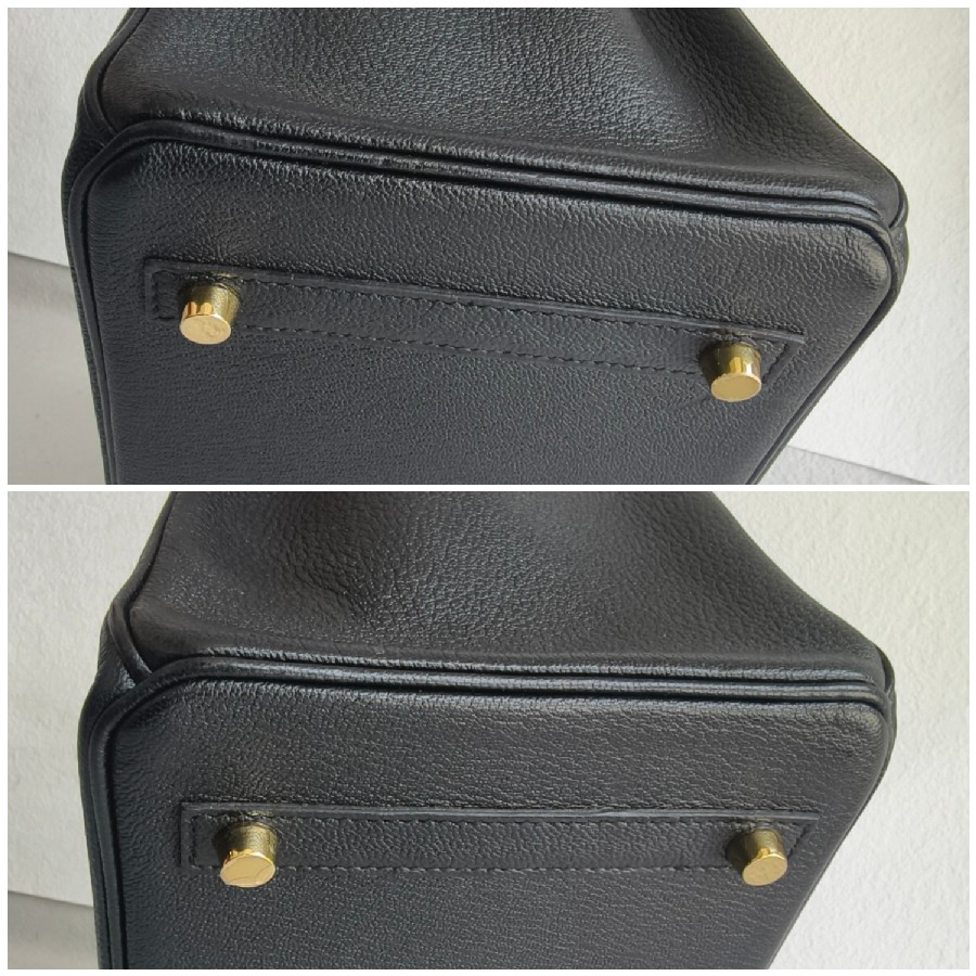 Hermes-Birkin-30cm-Black-Mysore-Leather-and-Brushed-Gold-Hardware #RSEO-1 (4)