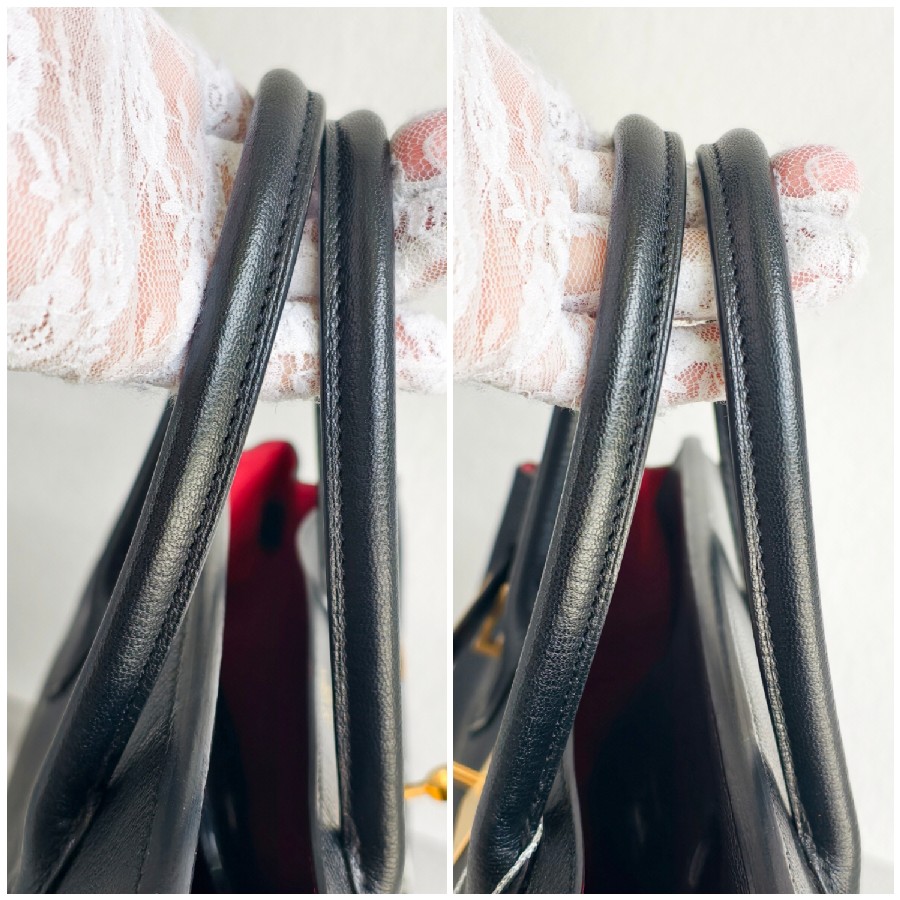 Hermes-Birkin-30cm-Black-Mysore-Leather-and-Brushed-Gold-Hardware #RSEO-1 (5)