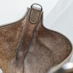 Hermes Evelyne III 29cm Etoupe Clemence Leather with Palladium Plated Hardware #RSER-1 - Image 20