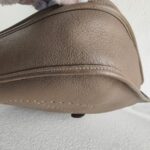 Hermes Evelyne III 29cm Etoupe Clemence Leather with Palladium Plated Hardware #RSER-1 - Image 13