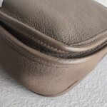 Hermes Evelyne III 29cm Etoupe Clemence Leather with Palladium Plated Hardware #RSER-1 - Image 14