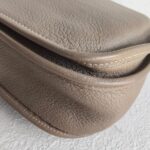 Hermes Evelyne III 29cm Etoupe Clemence Leather with Palladium Plated Hardware #RSER-1 - Image 11