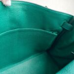 Hermes Kelly 32cm Malachite Green Togo Leather with Gold Plated Hardware #RCRS-3 - Image 34