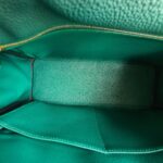 Hermes Kelly 32cm Malachite Green Togo Leather with Gold Plated Hardware #RCRS-3 - Image 35
