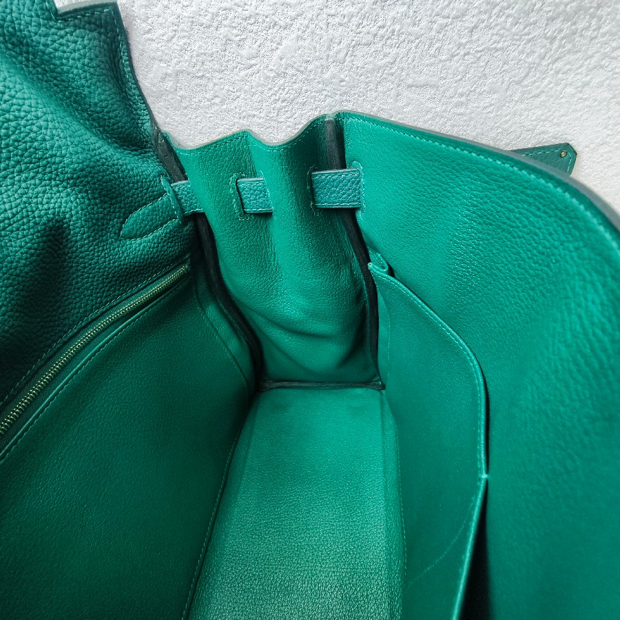 Hermes-Kelly32cm-Malachite-Green-Togo-Leather-with-Gold-Plated-Hardware #RCRS-3 (19)