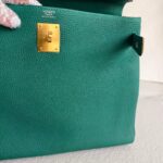 Hermes Kelly 32cm Malachite Green Togo Leather with Gold Plated Hardware #RCRS-3 - Image 4