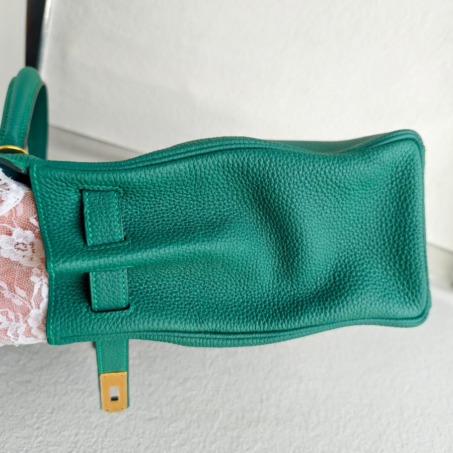 Hermes-Kelly32cm-Malachite-Green-Togo-Leather-with-Gold-Plated-Hardware #RCRS-3 (24)