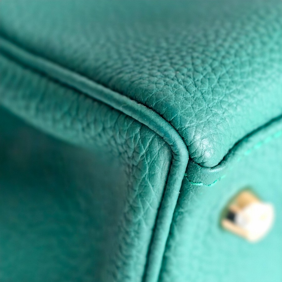 Hermes-Kelly32cm-Malachite-Green-Togo-Leather-with-Gold-Plated-Hardware #RCRS-3 (31)