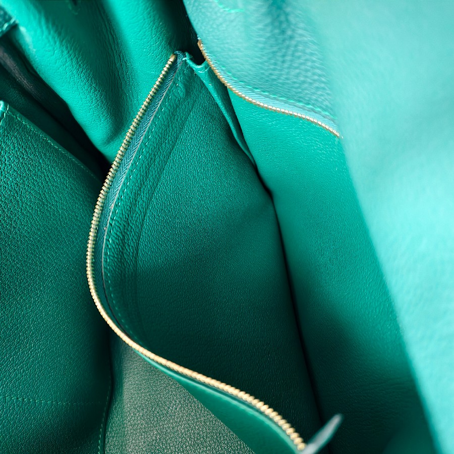 Hermes-Kelly32cm-Malachite-Green-Togo-Leather-with-Gold-Plated-Hardware #RCRS-3 (8)