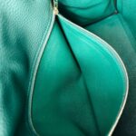Hermes Kelly 32cm Malachite Green Togo Leather with Gold Plated Hardware #RCRS-3 - Image 26