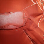 Hermes So Kelly 26 Brown/Sanguine Clemence Leather with Palladium Hardware Bag #RYUR-2 - Image 28