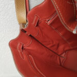 Hermes So Kelly 26 Brown/Sanguine Clemence Leather with Palladium Hardware Bag #RYUR-2 - Image 25