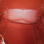 Hermes So Kelly 26 Brown/Sanguine Clemence Leather with Palladium Hardware Bag #RYUR-2 - Image 29