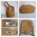 Hermes So Kelly 26 Brown/Sanguine Clemence Leather with Palladium Hardware Bag #RYUR-2 - Image 2