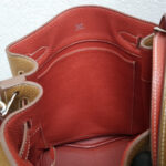 Hermes So Kelly 26 Brown/Sanguine Clemence Leather with Palladium Hardware Bag #RYUR-2 - Image 26