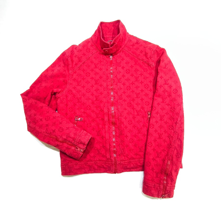 LV-Denim-Jacket-Men's Size 46 #RSLY-62 (1) LV Denim Jacket Men's Size 46 #RSLY-62