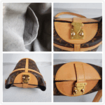 LV Duffle Bag M43587 Brown Monogram Coated Canvas with Leather and Gold Hardware #RCYL-2 - Image 5
