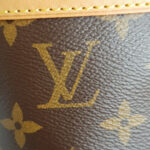 LV Duffle Bag M43587 Brown Monogram Coated Canvas with Leather and Gold Hardware #RCYL-2 - Image 17