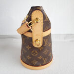 LV Duffle Bag M43587 Brown Monogram Coated Canvas with Leather and Gold Hardware #RCYL-2 - Image 8