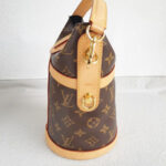 LV Duffle Bag M43587 Brown Monogram Coated Canvas with Leather and Gold Hardware #RCYL-2 - Image 7