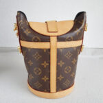 LV Duffle Bag M43587 Brown Monogram Coated Canvas with Leather and Gold Hardware #RCYL-2 - Image 3