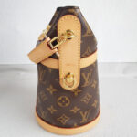 LV Duffle Bag M43587 Brown Monogram Coated Canvas with Leather and Gold Hardware #RCYL-2 - Image 6