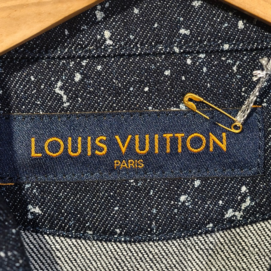 LV Galaxy Denim Jacket Men's Size S #RSLY-61 (2)