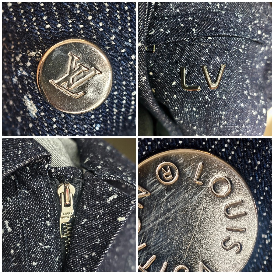 LV Galaxy Denim Jacket Men's Size S #RSLY-61 (3)
