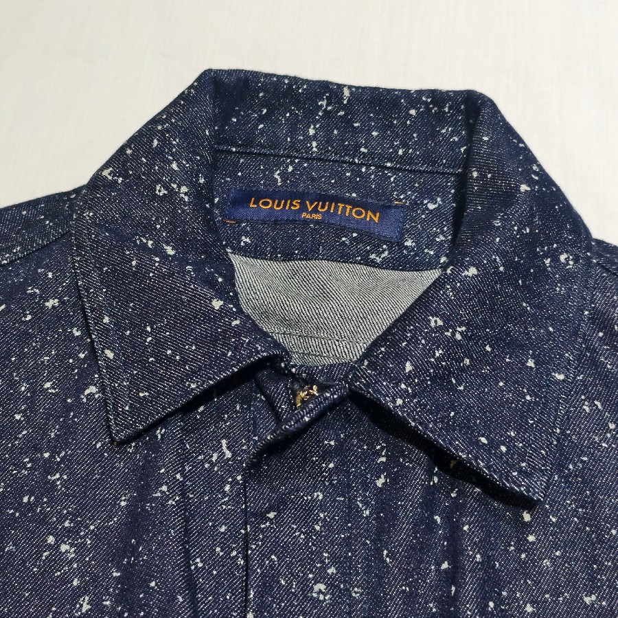 LV Galaxy Denim Jacket Men's Size S #RSLY-61 (6)