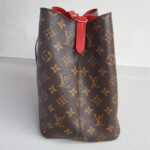 LV NéoNoé MM M44021 Brown Monogram Coated Canvas with Leather and Gold Hardware #RKEO-1 - Image 5