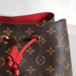 LV NéoNoé MM M44021 Brown Monogram Coated Canvas with Leather and Gold Hardware #RKEO-1 - Image 16