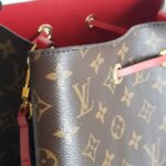 LV NéoNoé MM M44021 Brown Monogram Coated Canvas with Leather and Gold Hardware #RKEO-1 - Image 15