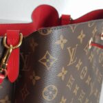 LV NéoNoé MM M44021 Brown Monogram Coated Canvas with Leather and Gold Hardware #RKEO-1 - Image 13