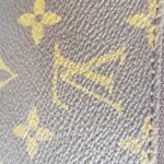 LV Pochette Accessories Brown Monogram Coated Canvas with Leather and Gold Hardware #RSLO-5 - Image 7