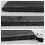 LV Shadow Discovery Pochette Black Monogram Embossed Leather with Silver Hardware #RCRC-1 - Image 9