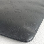 LV Shadow Discovery Pochette Black Monogram Embossed Leather with Silver Hardware #RCRC-1 - Image 15