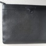 LV Shadow Discovery Pochette Black Monogram Embossed Leather with Silver Hardware #RCRC-1 - Image 3