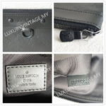 LV Shadow Discovery Pochette Black Monogram Embossed Leather with Silver Hardware #RCRC-1 - Image 17