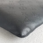 LV Shadow Discovery Pochette Black Monogram Embossed Leather with Silver Hardware #RCRC-1 - Image 13