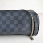 LV Toiletry Pouch N47625 Damier Graphite Coated Canvas with Silver Hardware #RYKS-1 - Image 6
