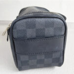 LV Toiletry Pouch N47625 Damier Graphite Coated Canvas with Silver Hardware #RYKS-1 - Image 15
