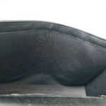 YSL Large Monogram Envelope Bag Black Leather with Gold Hardware #RYSC-1 - Image 32