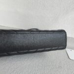 YSL Large Monogram Envelope Bag Black Leather with Gold Hardware #RYSC-1 - Image 12