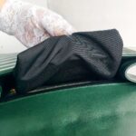 YSL Large Monogram Envelope Bag Green Leather with Gold Hardware #RSUT-1 - Image 27