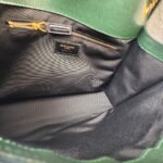 YSL Large Monogram Envelope Bag Green Leather with Gold Hardware #RSUT-1 - Image 33