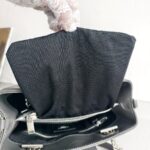 YSL LouLou Grey Leather with Silver Hardware #RYRK-2 - Image 25