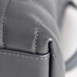 YSL LouLou Grey Leather with Silver Hardware #RYRK-2 - Image 14